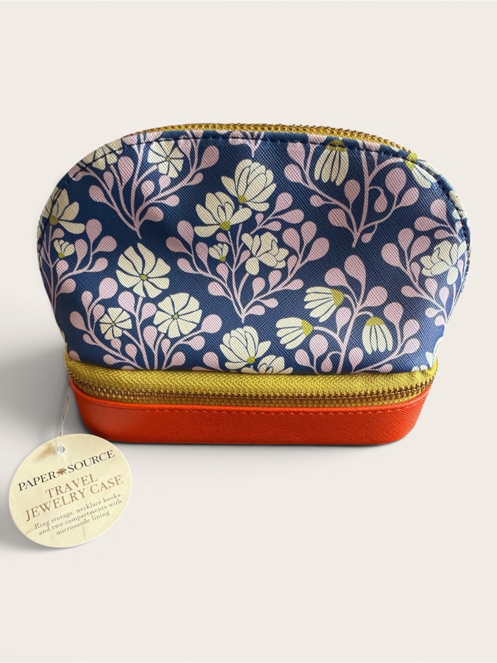 Paper Source Floral Travel Jewelry Case